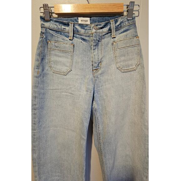 New Hudson Holly High Rise, Cropped with Relaxed Hem Womens Jeans, Sz 25 - Picture 3 of 10